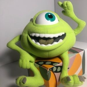 Mike Wazowski Plush 2001 Monsters Inc